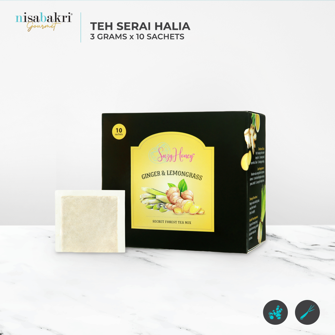 Teh Serai Halia (1 Kotak) 3 gram x 10 Sachet