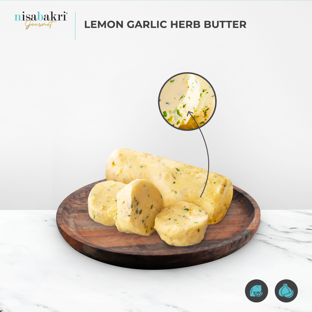 Mentega Herbal Bawang Putih Lemon Beku 3 Batang x 250 gram