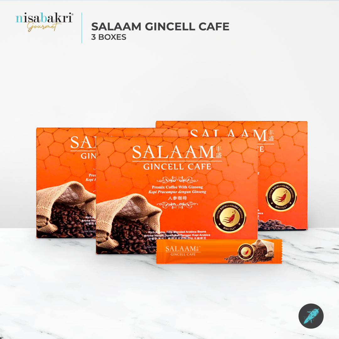 Salaam Gincell Cafe (3 Cajas) + Envío GRATIS