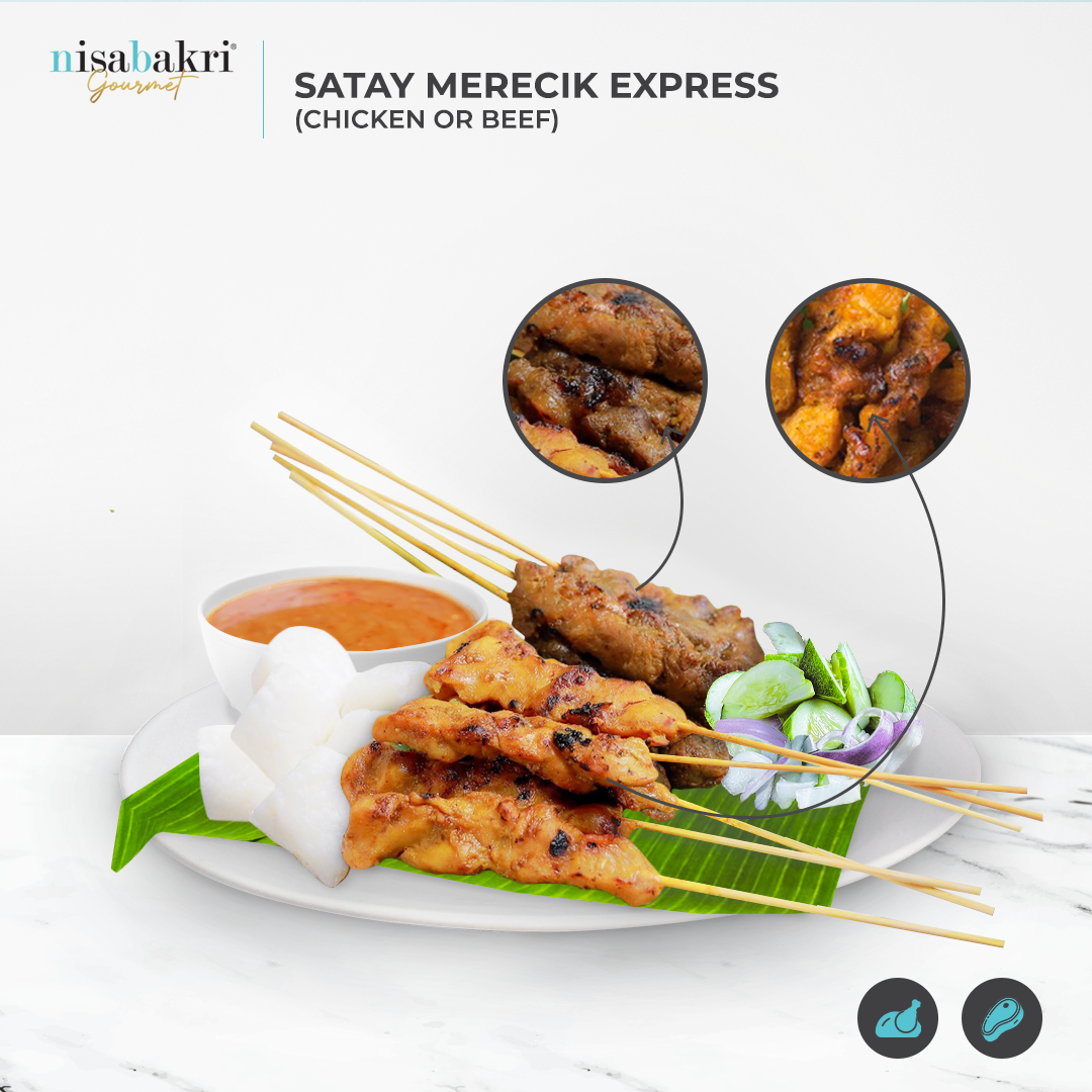 Satay Merecik Express Beku (Ayam) 200 gram